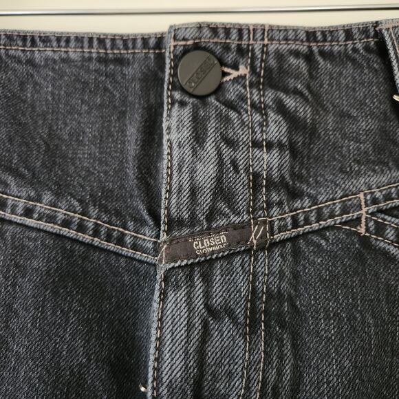 CLOSED Ibbie Dark Gray Denim Skirt- 28 MSRP $250 - Picture 8 of 16